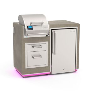 Stock Image - Fire Magic - Electric Grill Island Bundle with Refrigerator Fire Magic - Chimney Doctors of Colorado