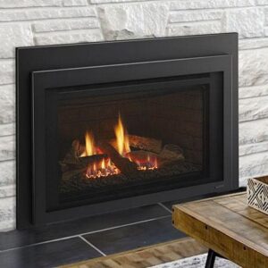 Stock Image - Majestic Jasper Series Direct Vent Gas Fireplace Insert Majestic Gas Insert - Chimney Doctors of Colorado