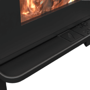 Stock Image - MF Fire - Nova 2 Cast Iron Ash Lip, Adjustable 4"-6" MF Fire - Chimney Doctors of Colorado