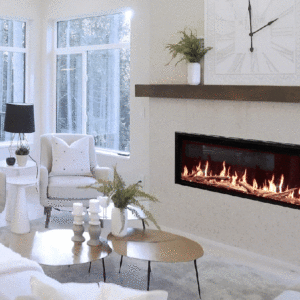 Stock Image - Modern Flames Orion Slim Electric Fireplaces - Chimney Doctors of Colorado