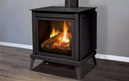 Stock Image - Enviro S40 Enviro Gas Freestanding & Legs & Traditional Stove - Chimney Doctors of Colorado