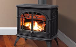 Stock Image - Enviro Westport Cast Iron Enviro Gas Freestanding & Legs & Traditional Stove - Chimney Doctors of Colorado