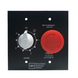 Stock Image - The Outdoor GreatRoom -  4-Hour Timer with E-Stop for Direct Spark Ignition System The Outdoor Greatroom Company Fire Pit Accessory - Chimney Doctors of Colorado