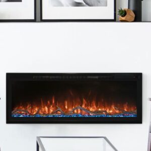 Stock Image - Modern Flames Spectrum Slimline Electric Fireplaces - Chimney Doctors of Colorado
